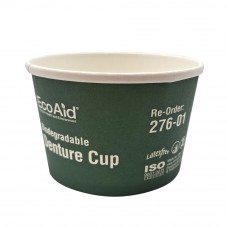 EcoAid Denture Cups Disposable 300ml, 800 (16 Packs x 50) - Full Carton